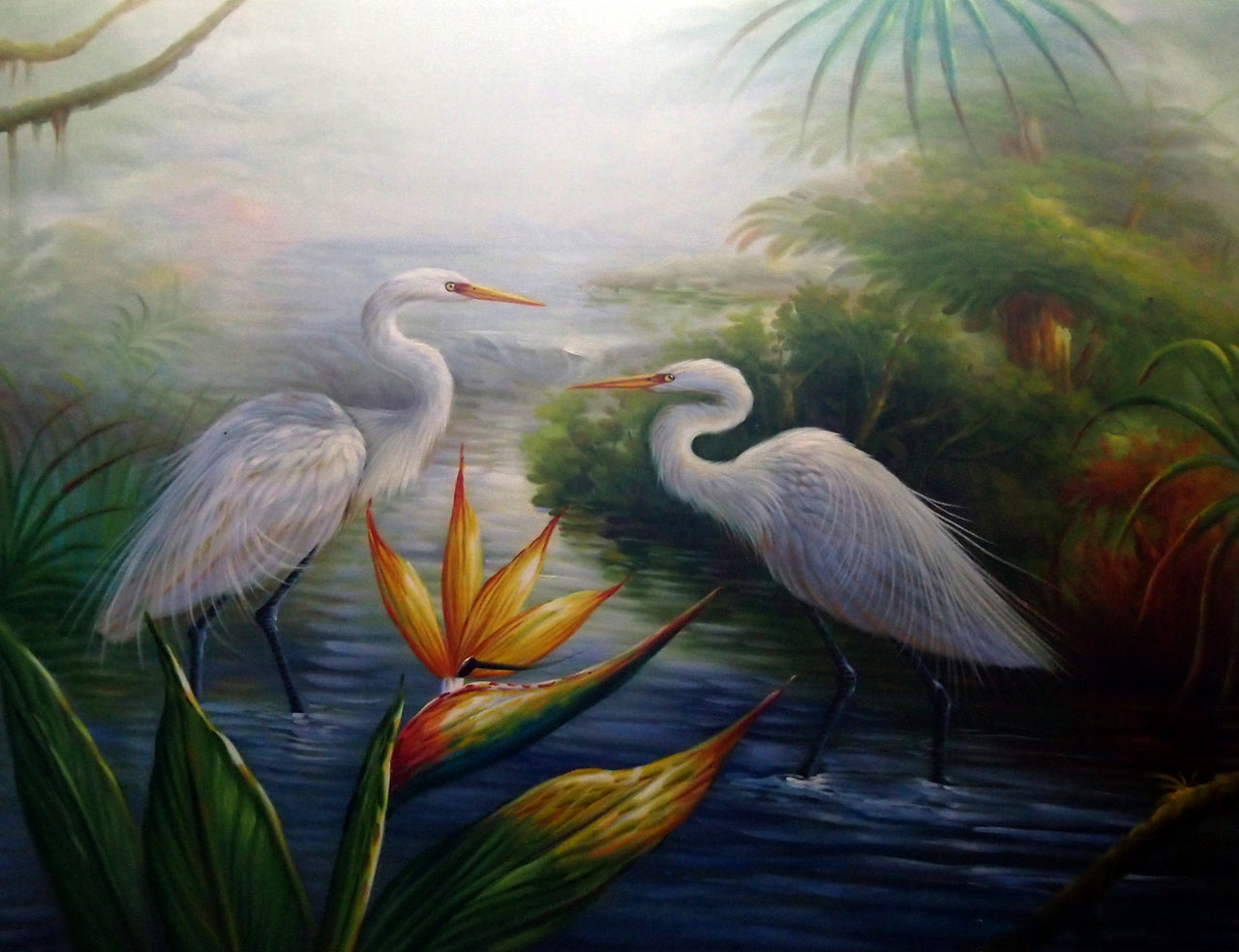 AN4820175 - 36"x48" Original Oil Painting