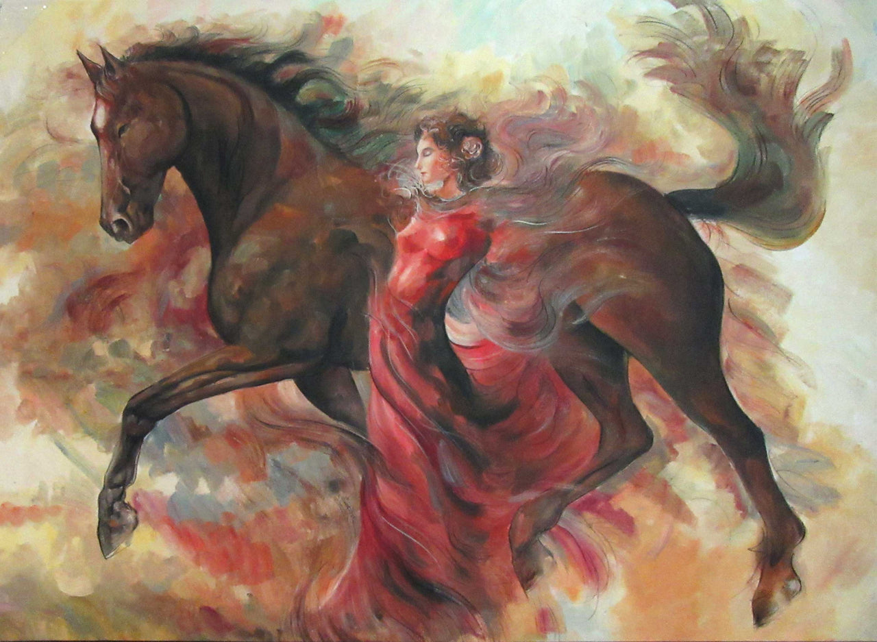 AN4820729 - 36"x48" Original Oil Painting
