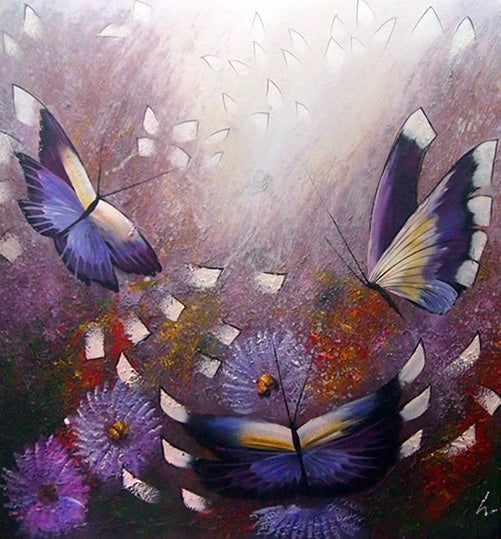 AN4918939 - 48"x48" Original Oil Painting