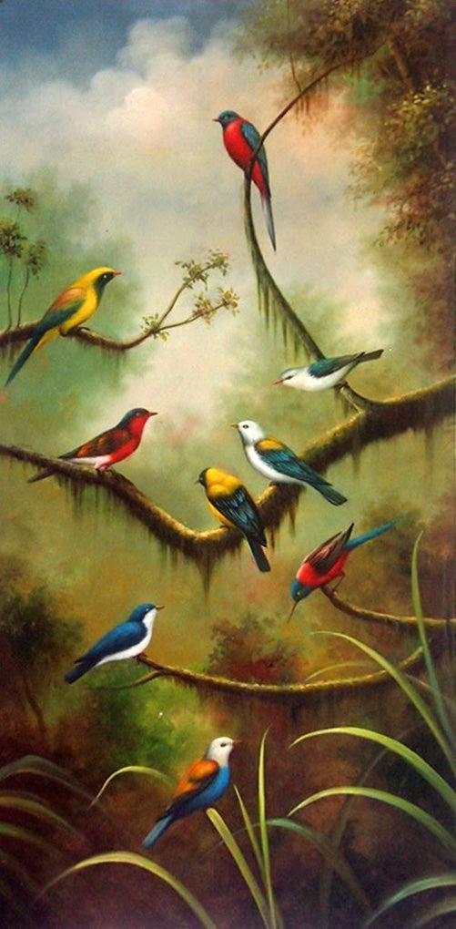 AN5017730 - 24"x48" Original Oil Painting