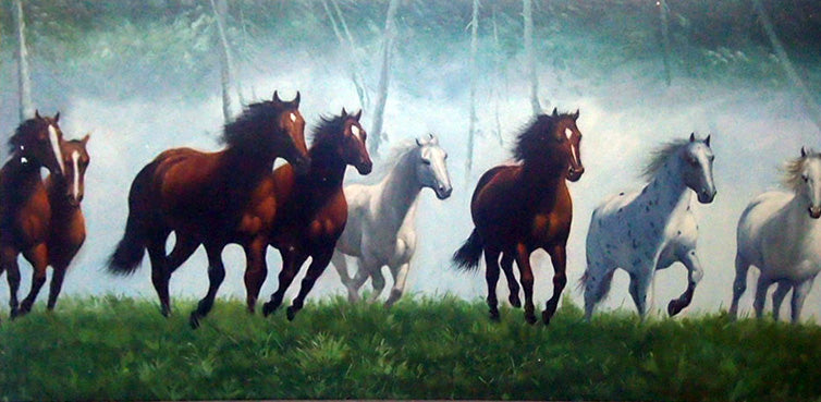 AN5019036 - 24"x48" Original Oil Painting