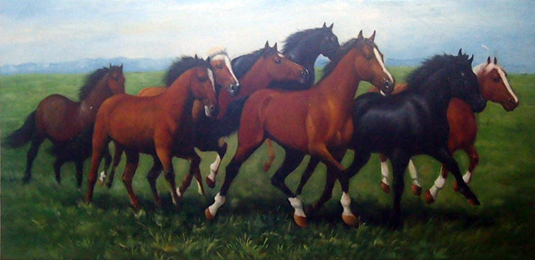 AN5019040 - 24"x48" Original Oil Painting