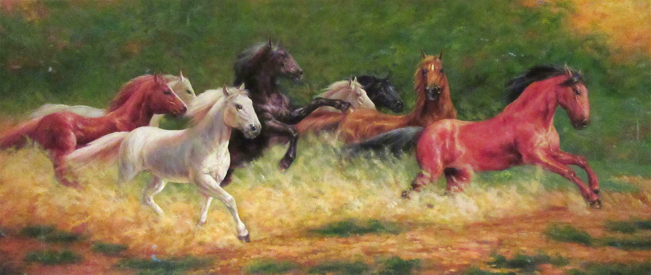 AN7120904 - 36"x72" Original Oil Painting