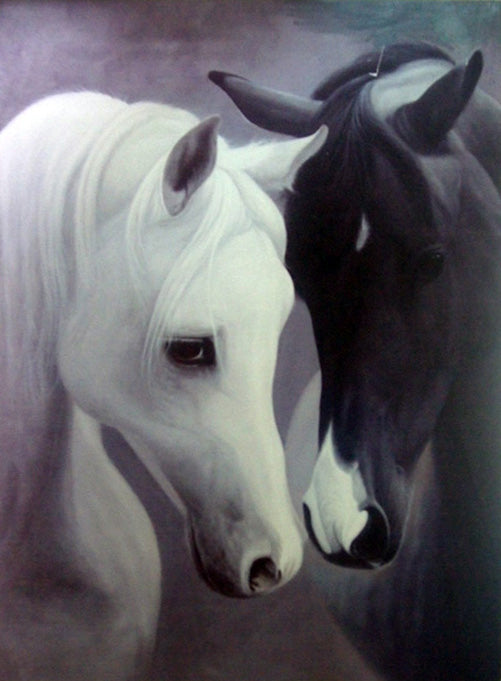 AN7218957 - 48"x72" Original Oil Painting