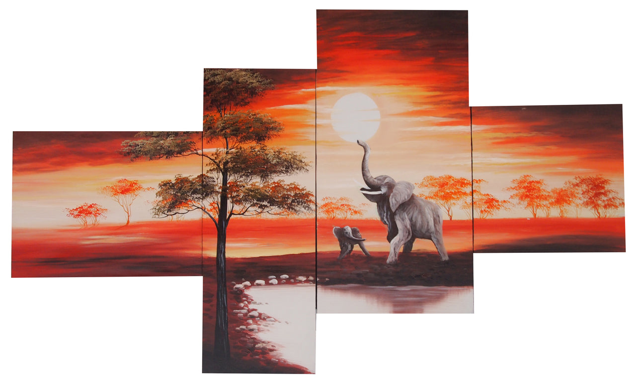 AN6820323 - 24"x72" Original Oil Painting