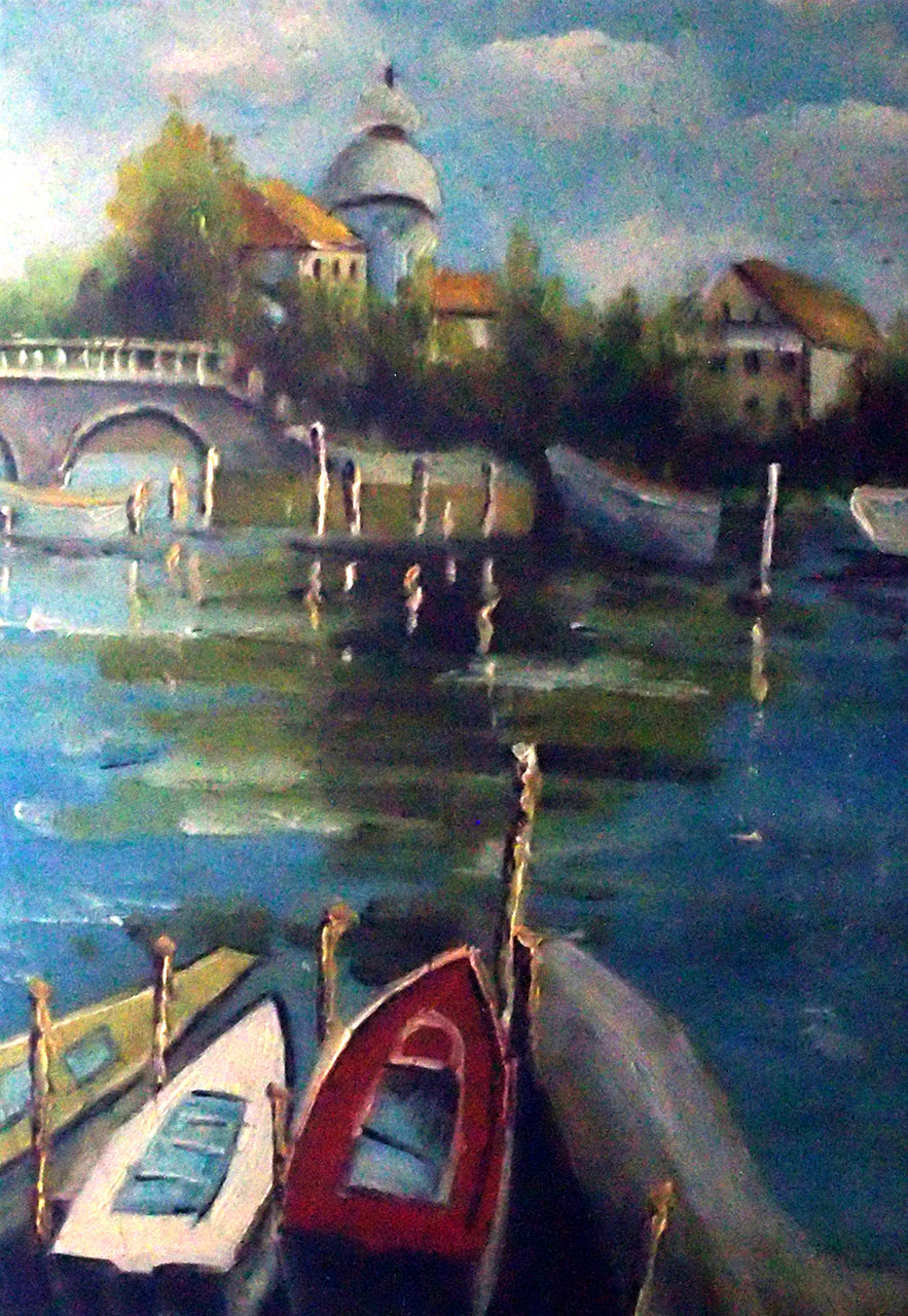 BB1520289 - 12"x16" Original Oil Painting