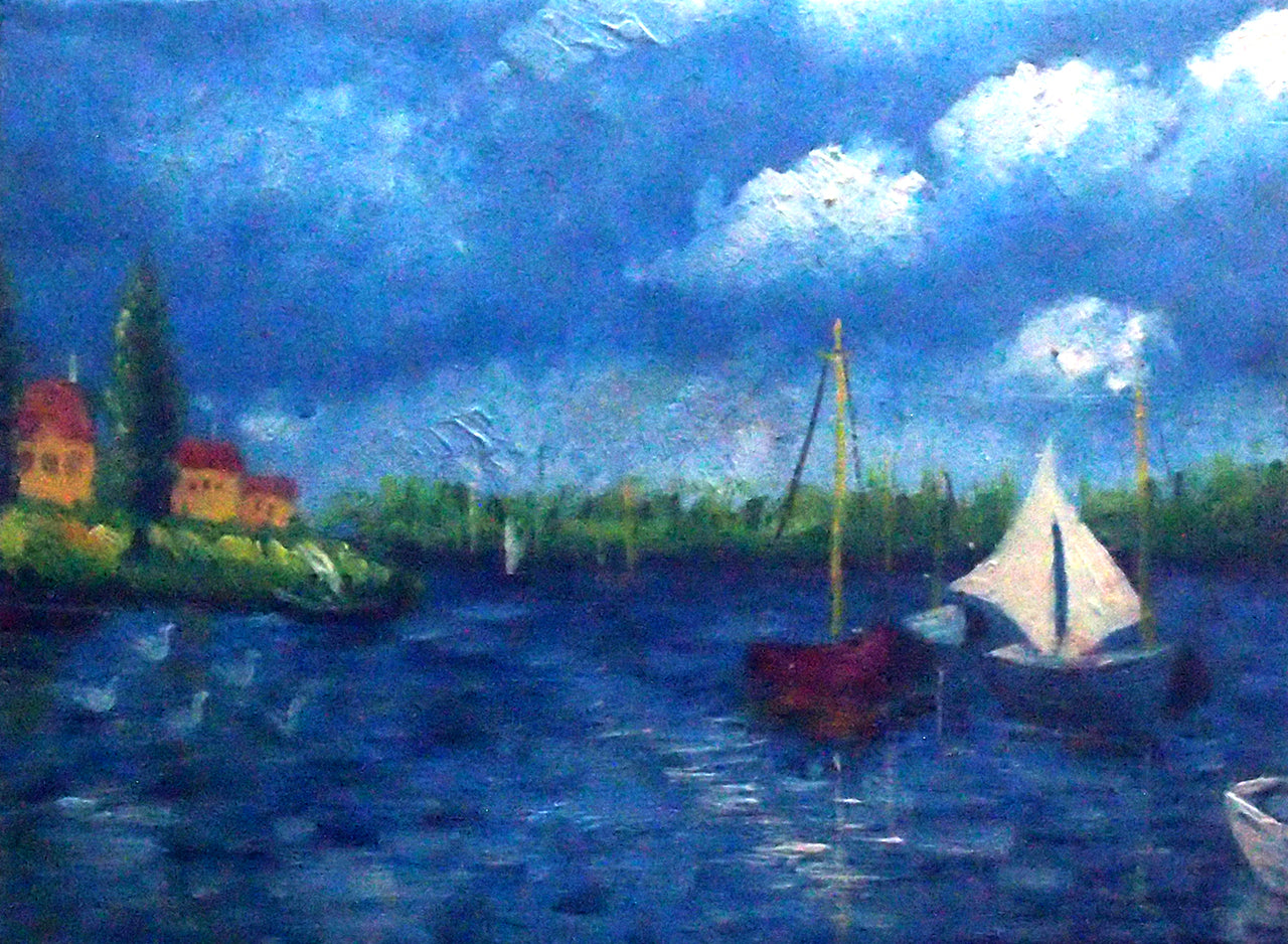 BB1520293 - 12"x16" Original Oil Painting