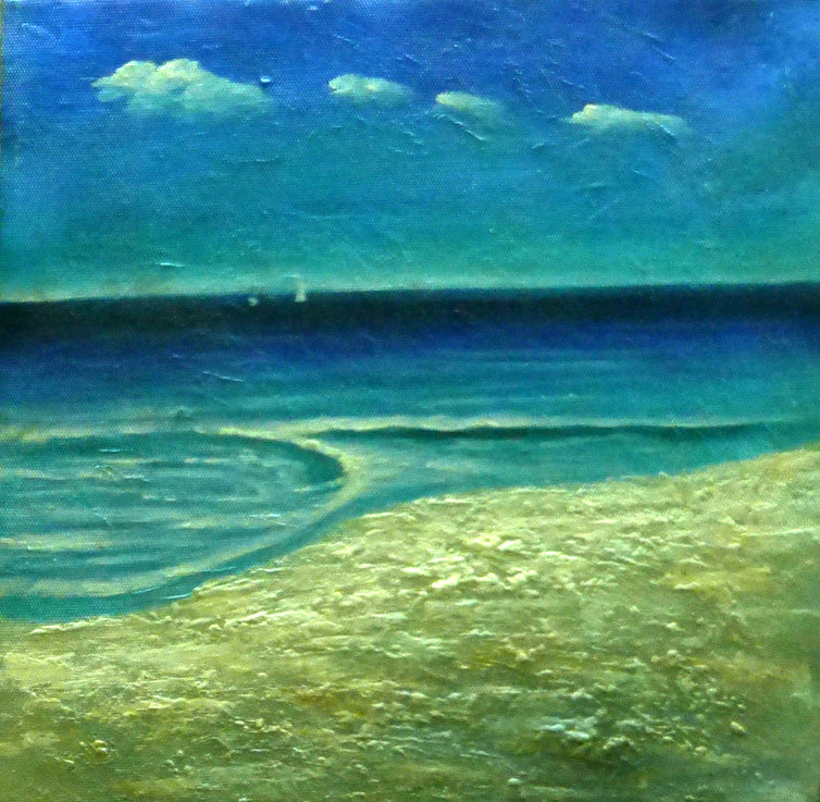 BB1714155 - 16"x16" Original Oil Painting