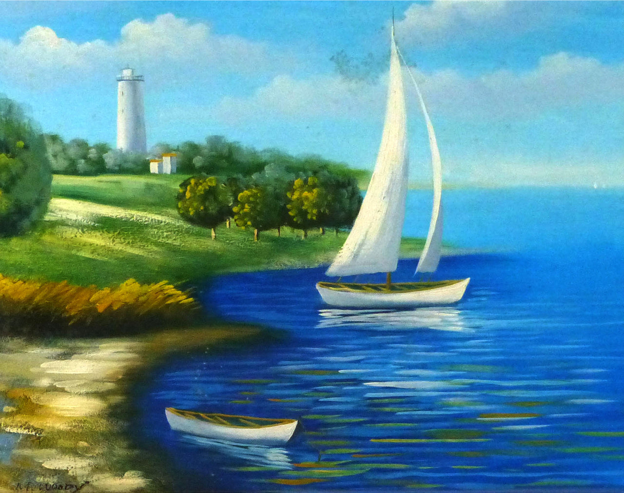 BB2013416 - 16"x20" Original Oil Painting