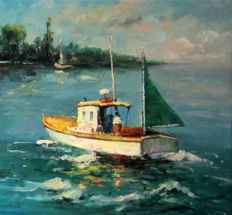 BB2316384 - 24"x24" Original Oil Painting