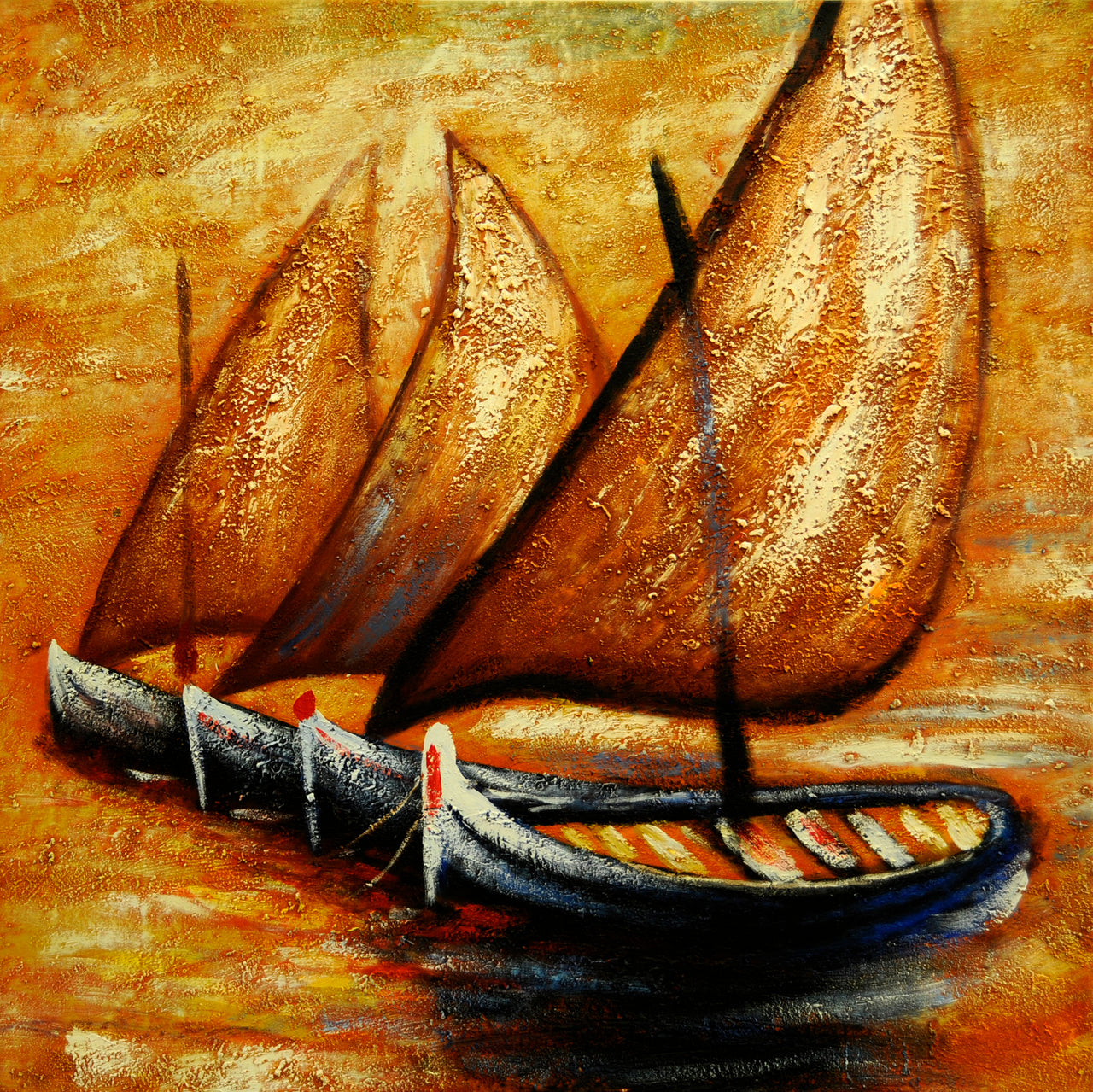 BB3314265 - 32"x32" Original Oil Painting