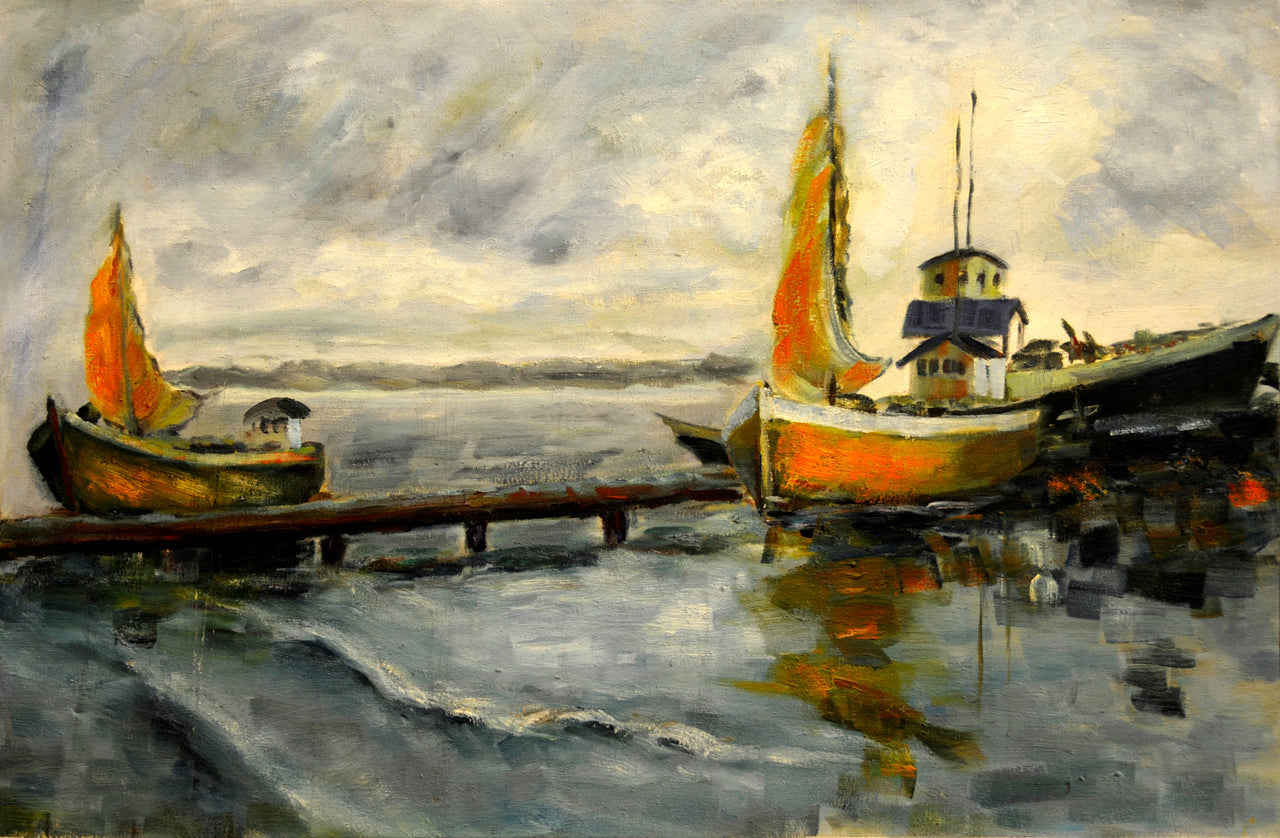 BB3614490 - 24"x36" Original Oil Painting