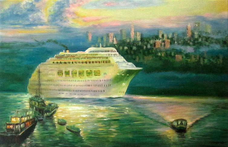 BB3615763 - 24"x36" Original Oil Painting