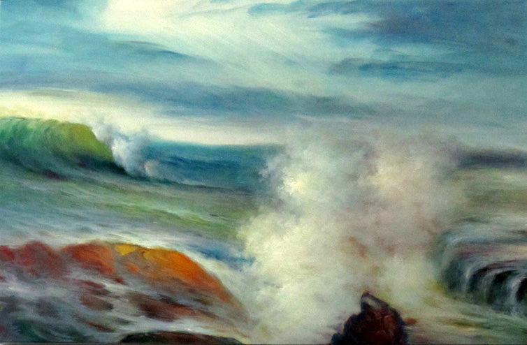BB3615856 - 24"x36" Original Oil Painting
