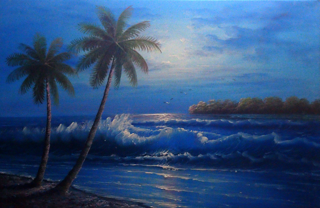 BB3620257 - 24"x36" Original Oil Painting