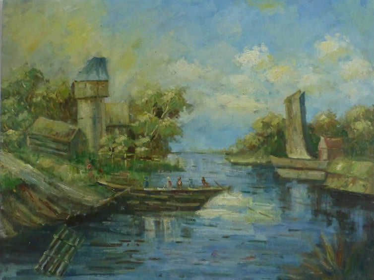 BB4811284 - 36"x48" Original Oil Painting