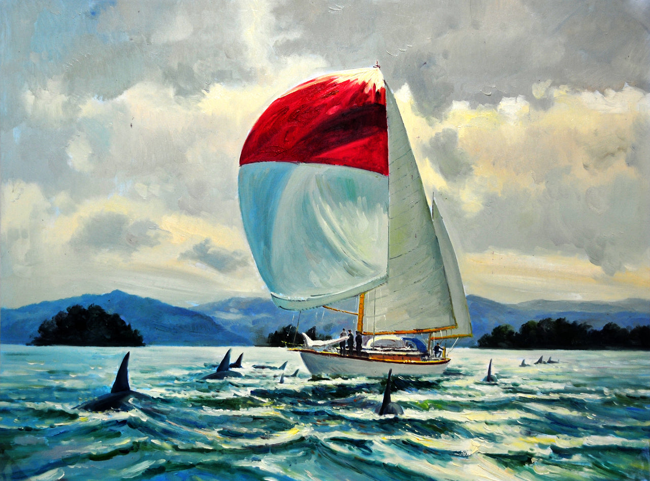 BB4816782 - 36"x48" Original Oil Painting