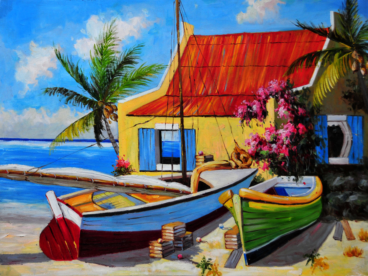 BB4816849 - 36"x48" Original Oil Painting
