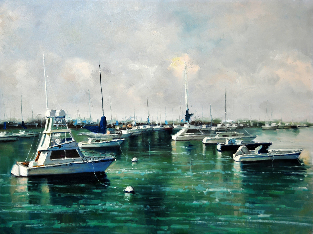 BB4817117 - 36"x48" Original Oil Painting