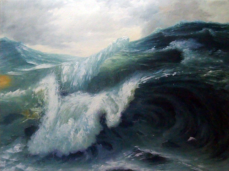 BB4818443 - 36"x48" Original Oil Painting