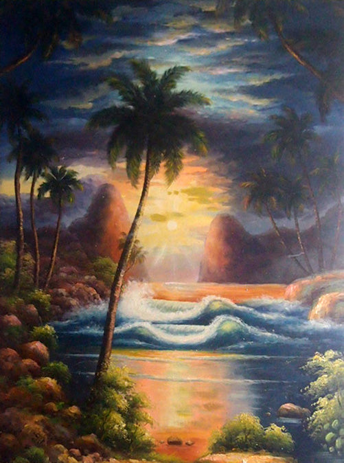 BB4818610 - 36"x48" Original Oil Painting