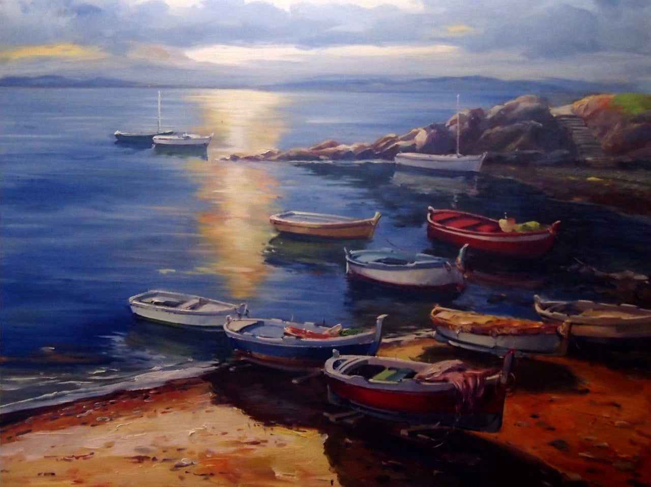 BB4820182 - 36"x48" Original Oil Painting