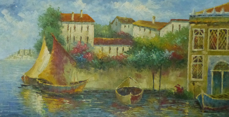 BB5011893 - 24"x48" Original Oil Painting