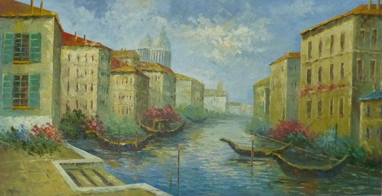 BB5011898 - 24"x48" Original Oil Painting