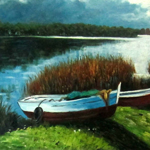 BB5014704 - 24"x48" Original Oil Painting