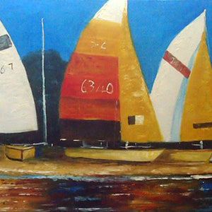 BB5019031 - 24"x48" Original Oil Painting