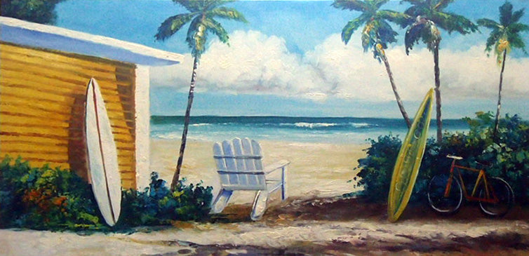 BB5019041 - 24"x48" Original Oil Painting
