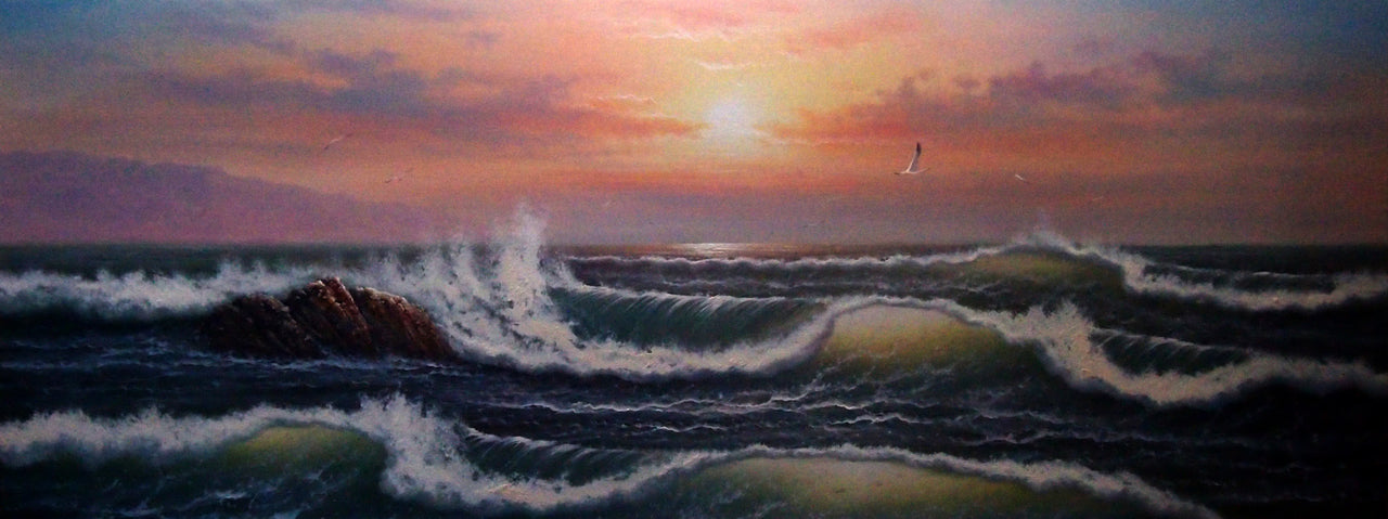 BB6820339 - 24"x72" Original Oil Painting