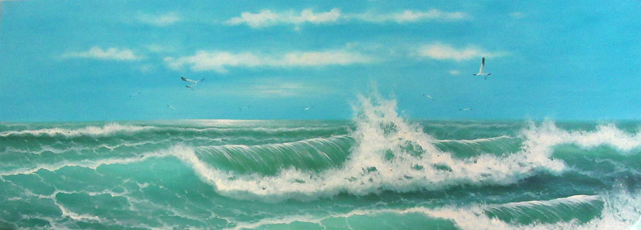 BB6820840 - 24"x72" Original Oil Painting