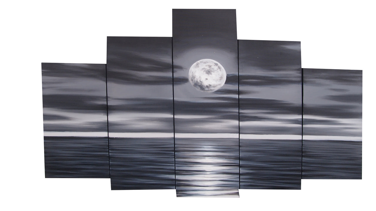 BBTT20507 - Triptych Original Oil Painting
