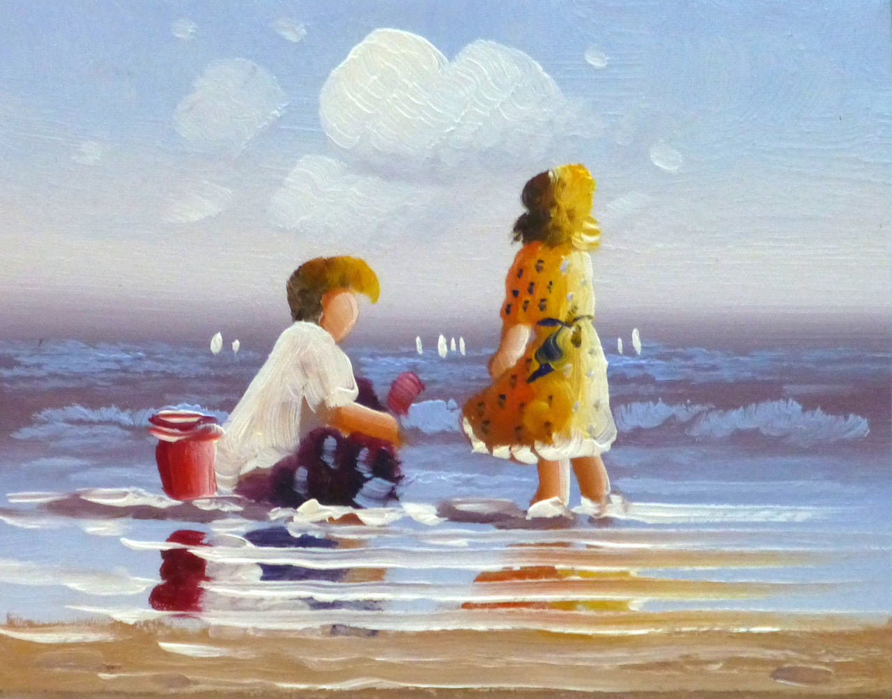 CA1012376 - 08"x10" Original Oil Painting
