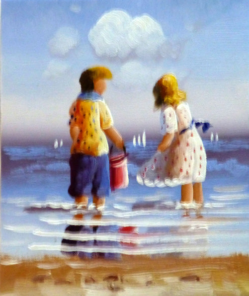 CA1012400 - 08"x10" Original Oil Painting
