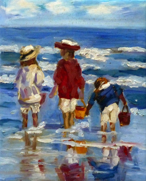 CA1013960 - 08"x10" Original Oil Painting