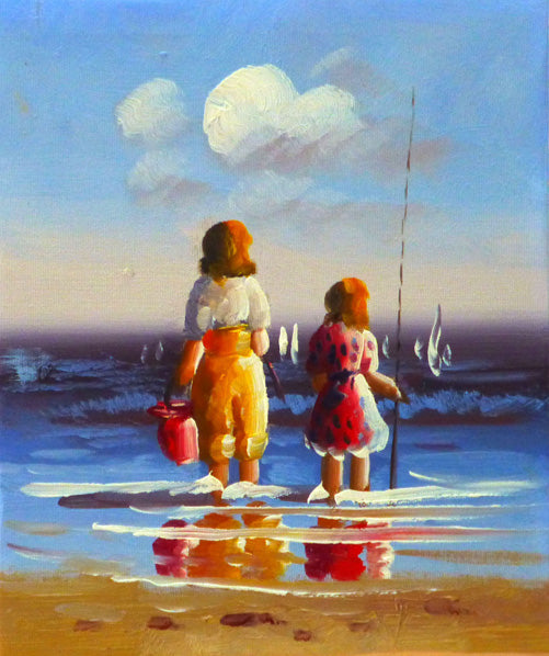 CA1013998 - 08"x10" Original Oil Painting