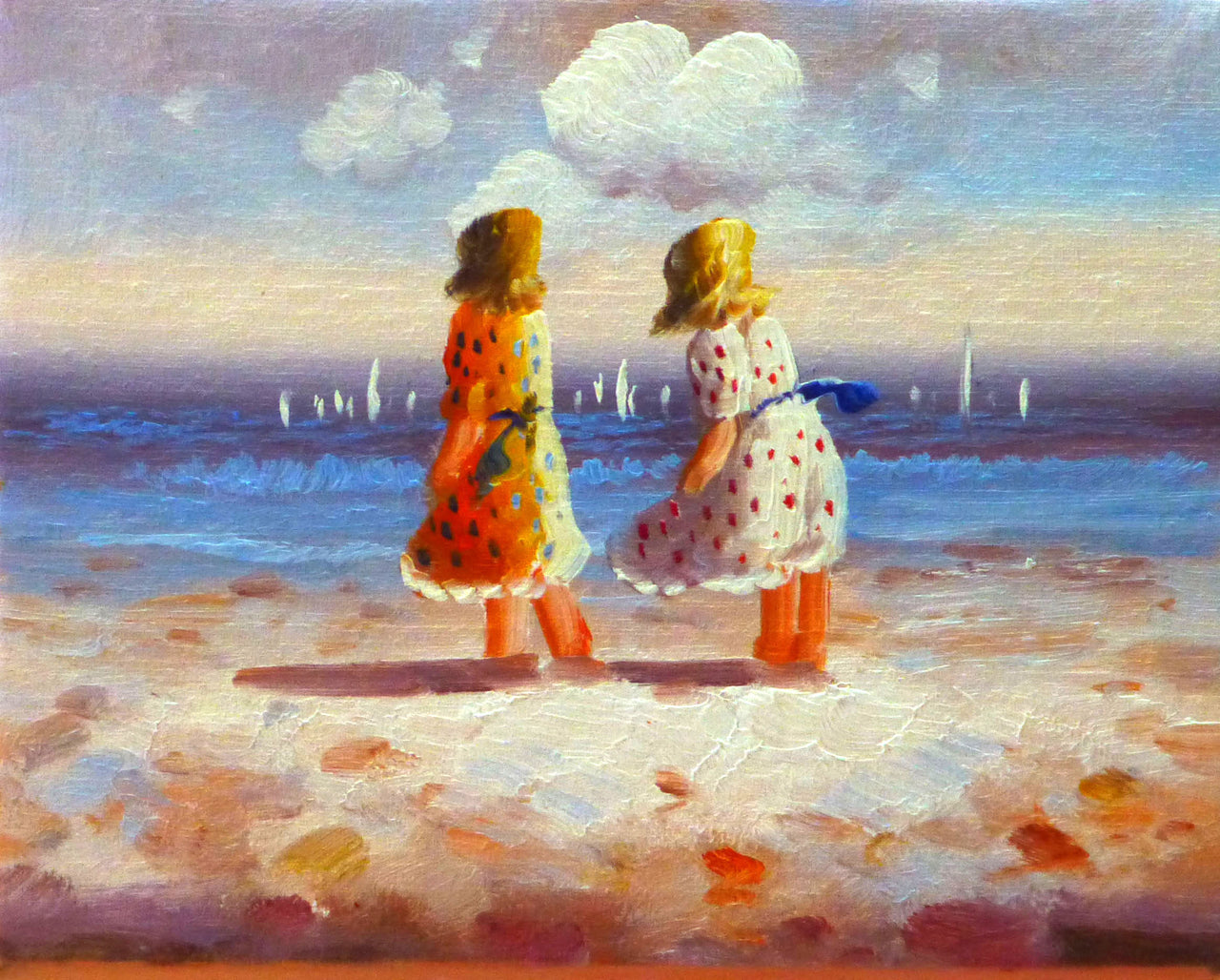 CA1014054 - 08"x10" Original Oil Painting