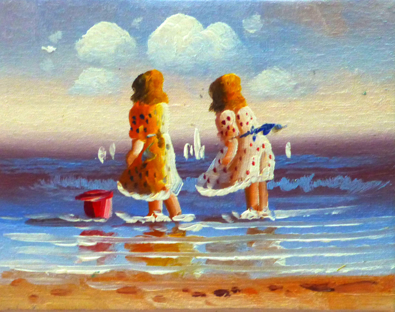 CA1014064 - 08"x10" Original Oil Painting