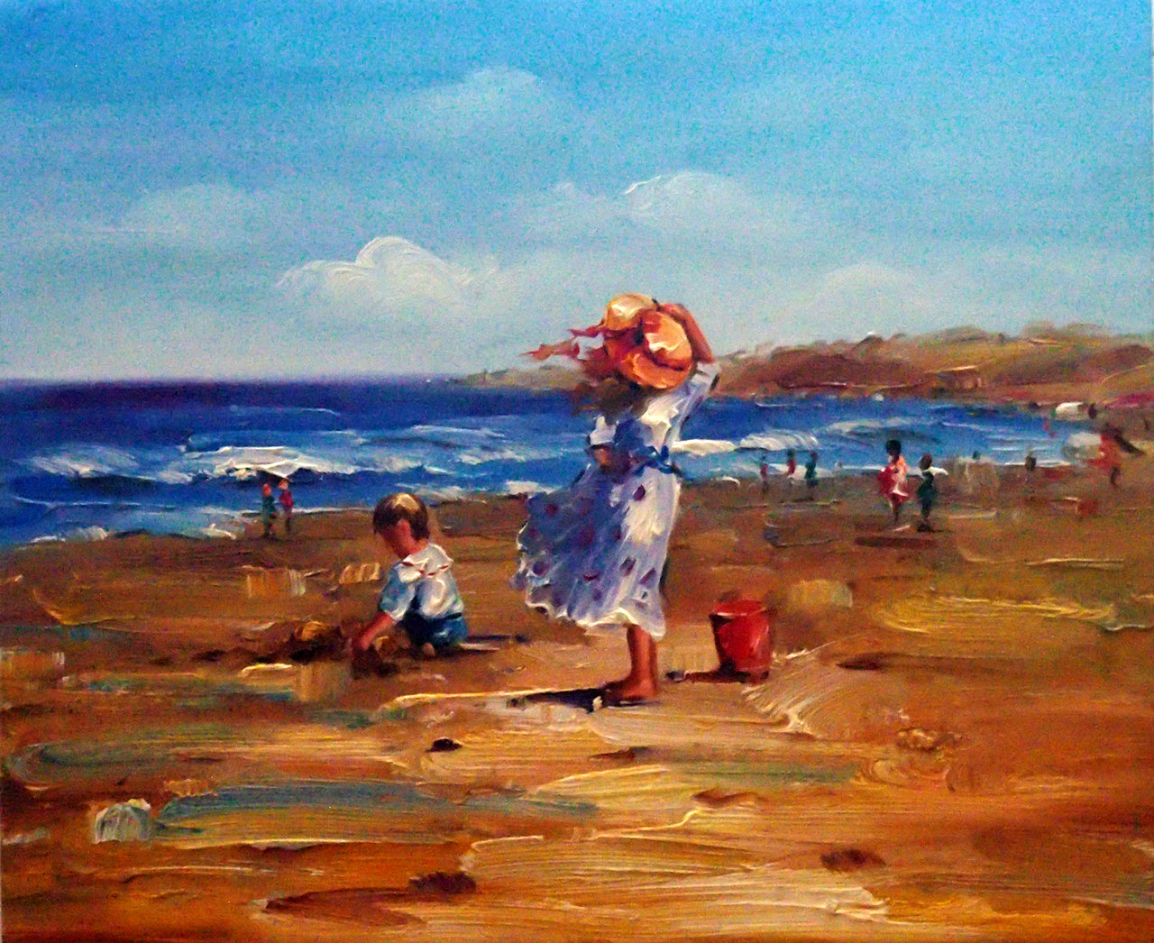 CA2420058 - 20"x24" Original Oil Painting