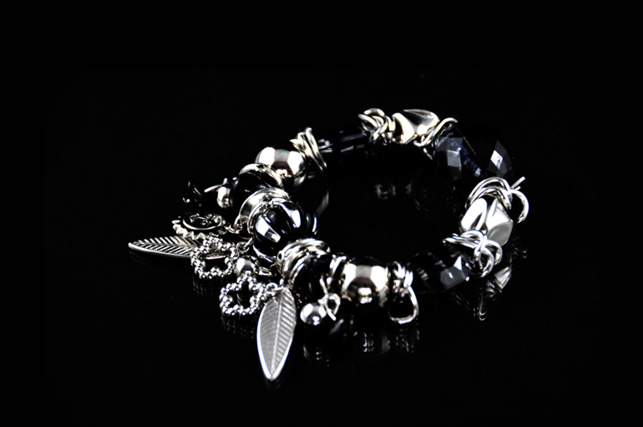 CDBR1521 - Stone Charm Bracelet