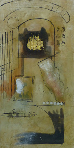 CT3211473 - 16"x32" Original Oil Painting