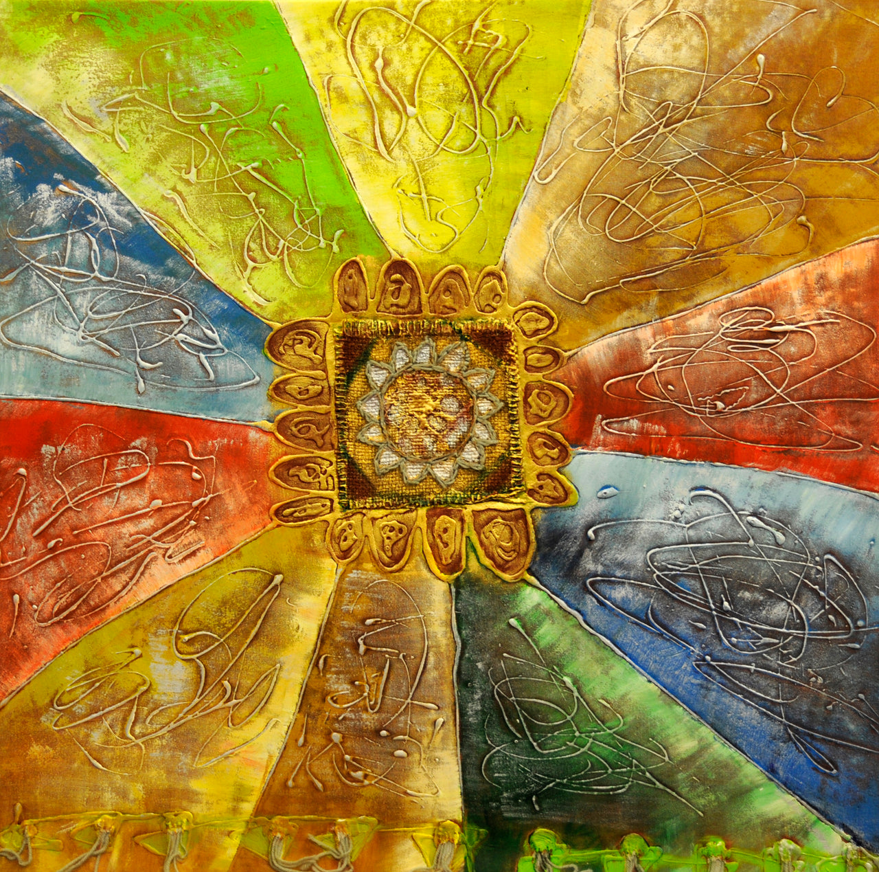 CT3314272 - 32"x32" Original Oil Painting