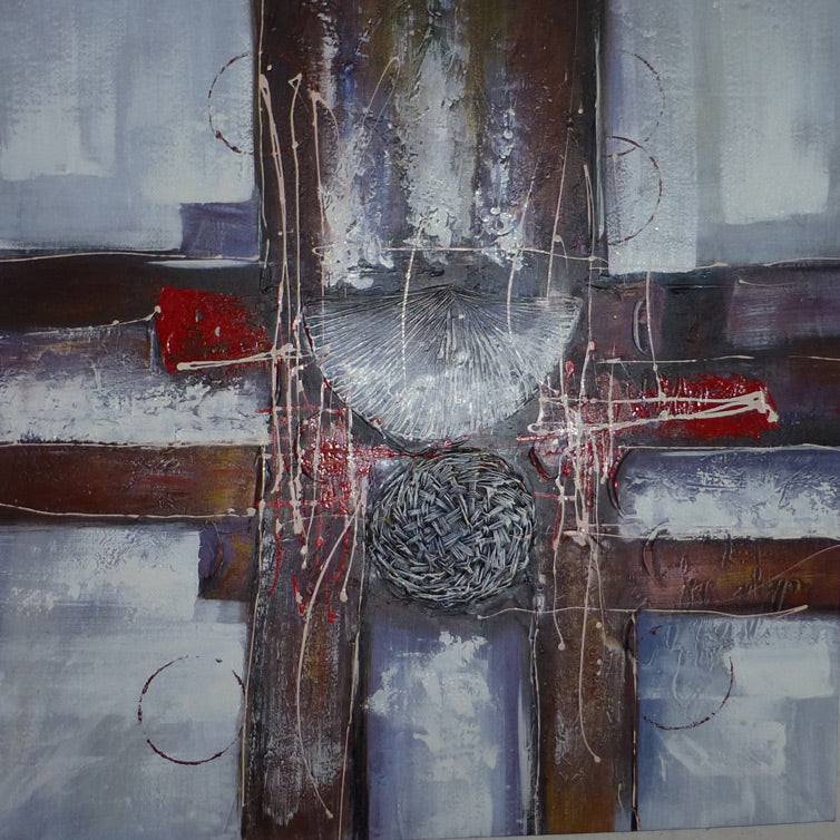 CT4012002 - 40"x40" Original Oil Painting