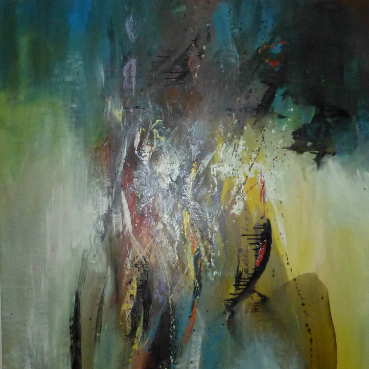 CT4012019 - 40"x40" Original Oil Painting