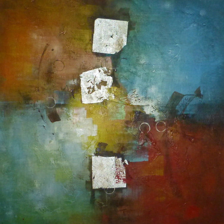 CT4012022 - 40"x40" Original Oil Painting