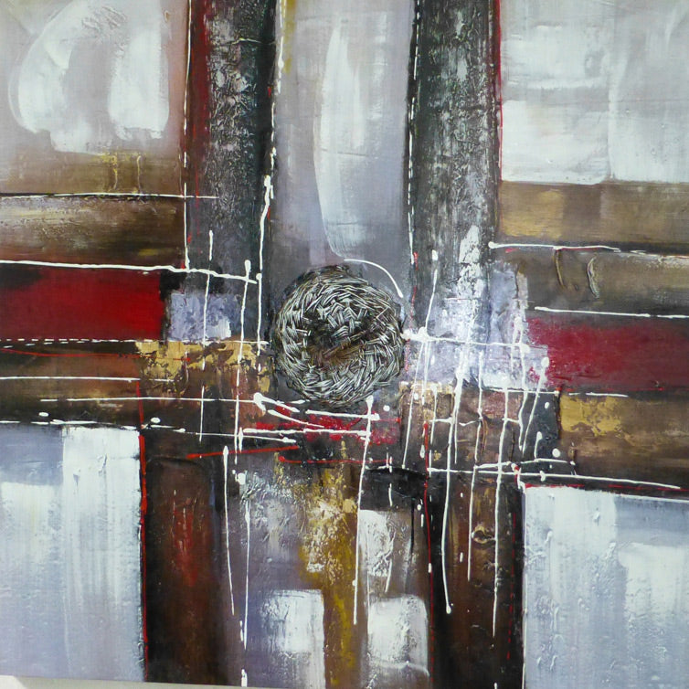 CT4012065 - 40"x40" Original Oil Painting