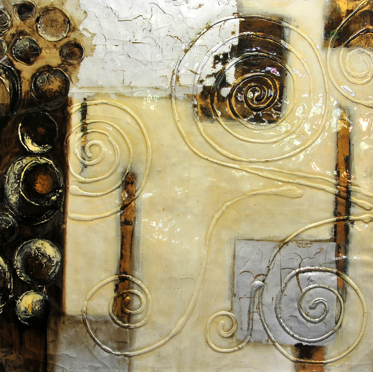 CT4017206 - 40"x40" Original Oil Painting