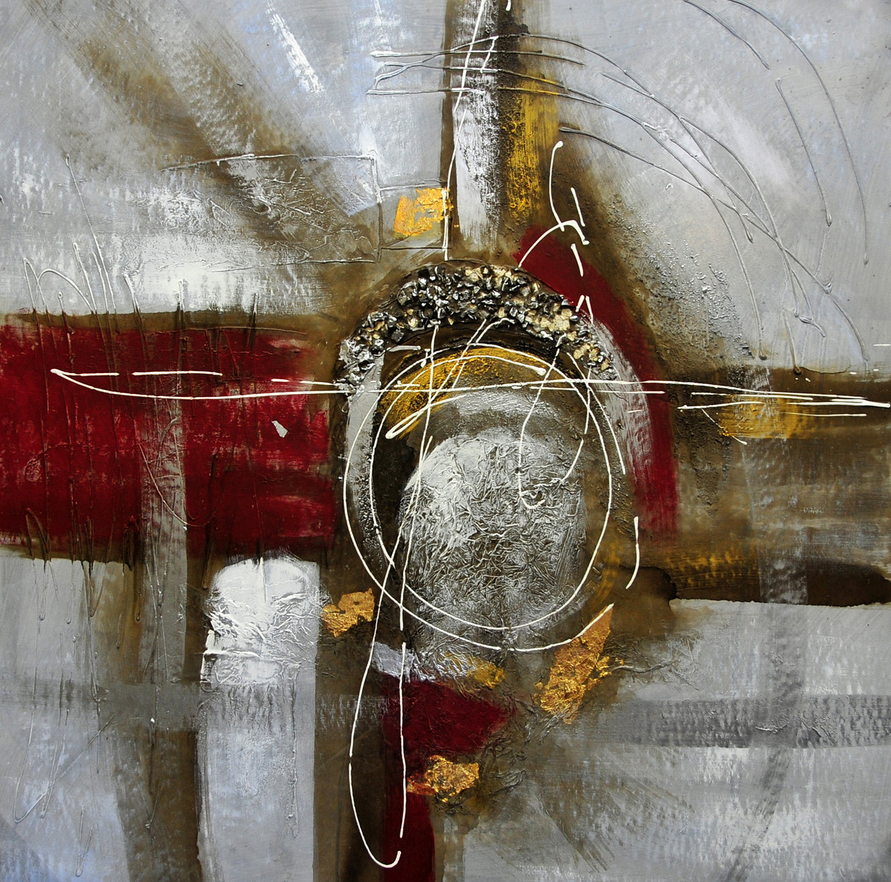 CT4017335 - 40"x40" Original Oil Painting